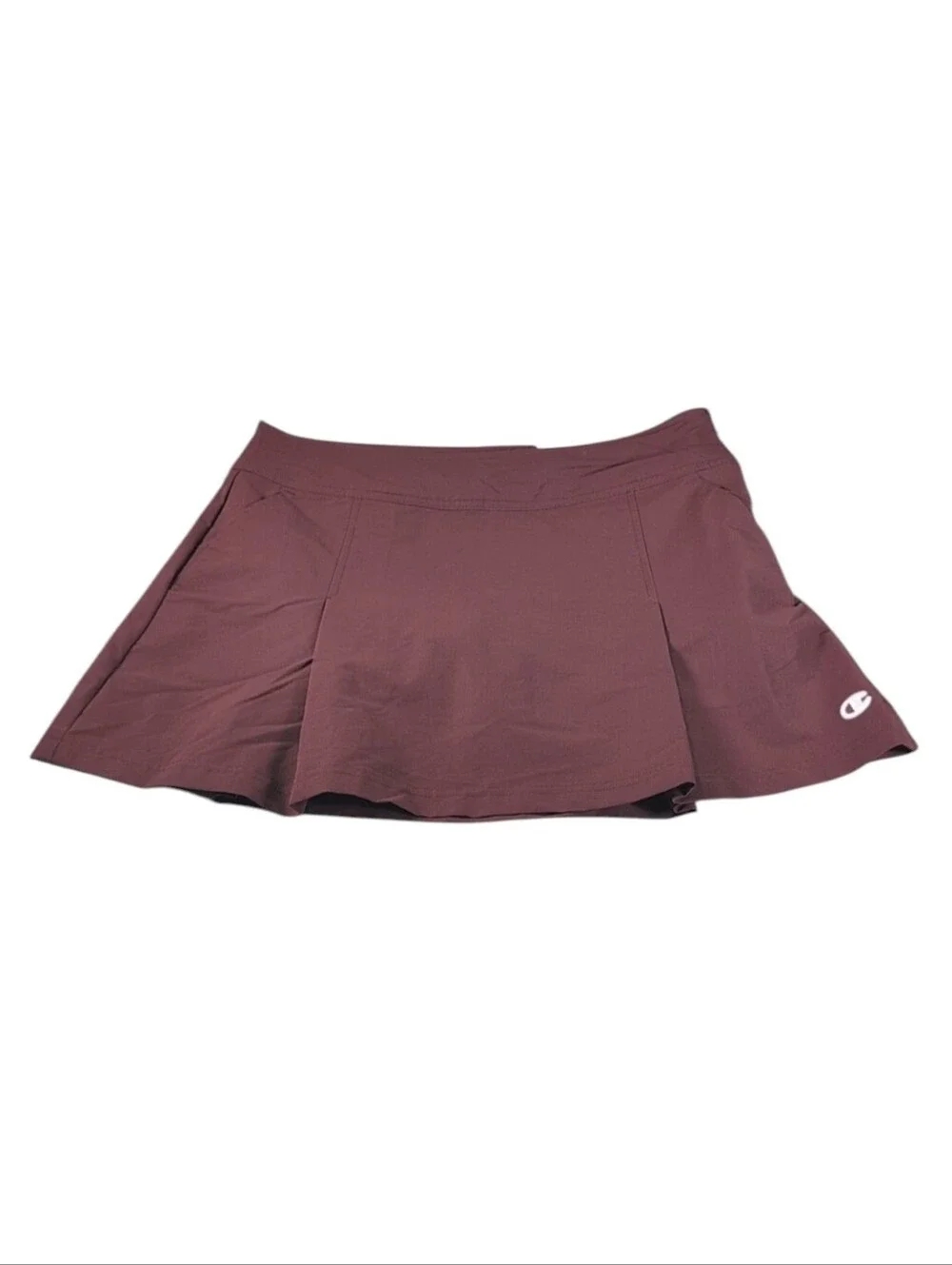 Champion Pleated Match Skort in Medium Ruby (Brown) Size 10